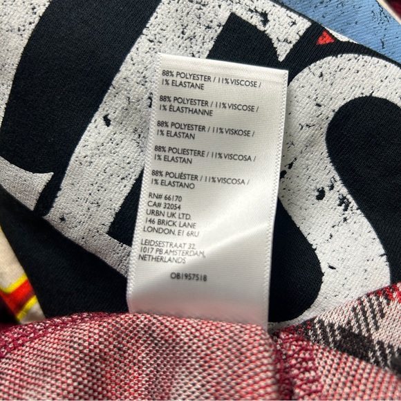 Urban Renewal Red and Black Plaid Pants - Picture 7 of 8